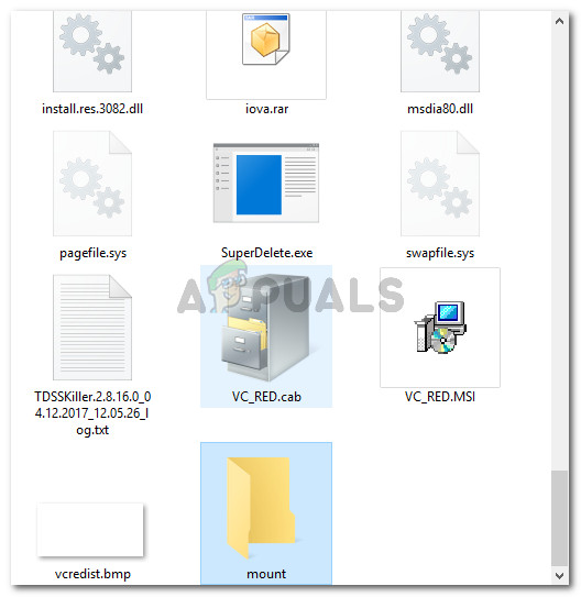Creating an empty directory called mount