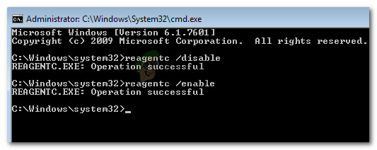 Re-enabling the Windows Recovery environment on healthy PC