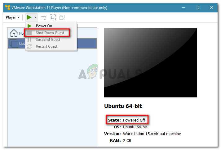 Click on the Edit virtual machine settings link