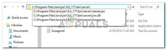 Verifying if the Runtimelib has a corresponding path