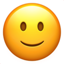 Slightly Smiling Emoji