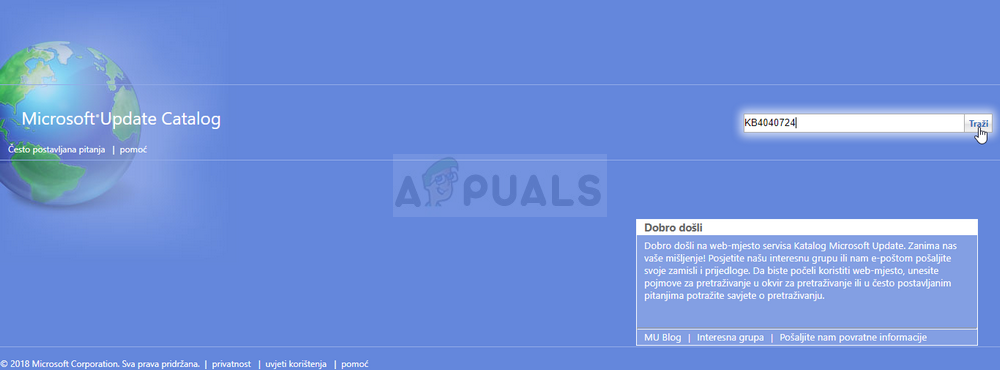 Microsoft Update Catalog