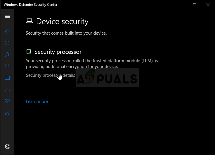 Security processor details