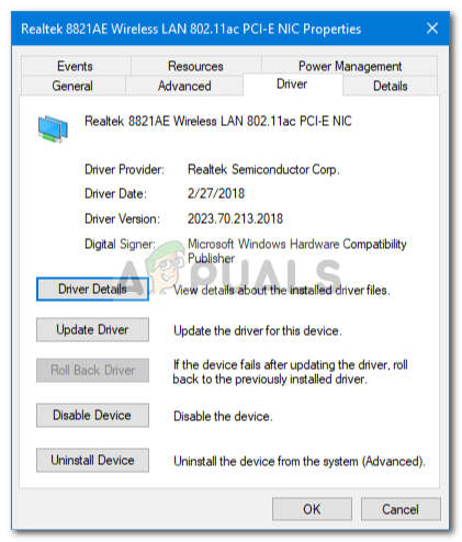 Wireless Driver Details