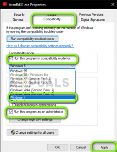 Fix: Adobe Reader not Working on Windows 10