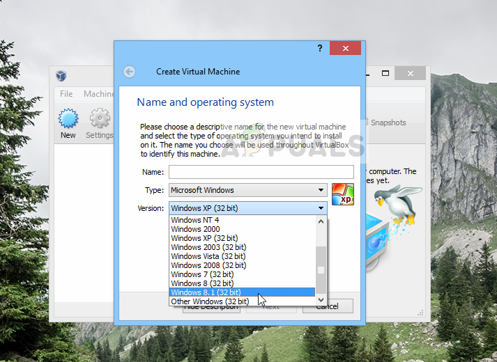 virtualbox windows 10 64 bits