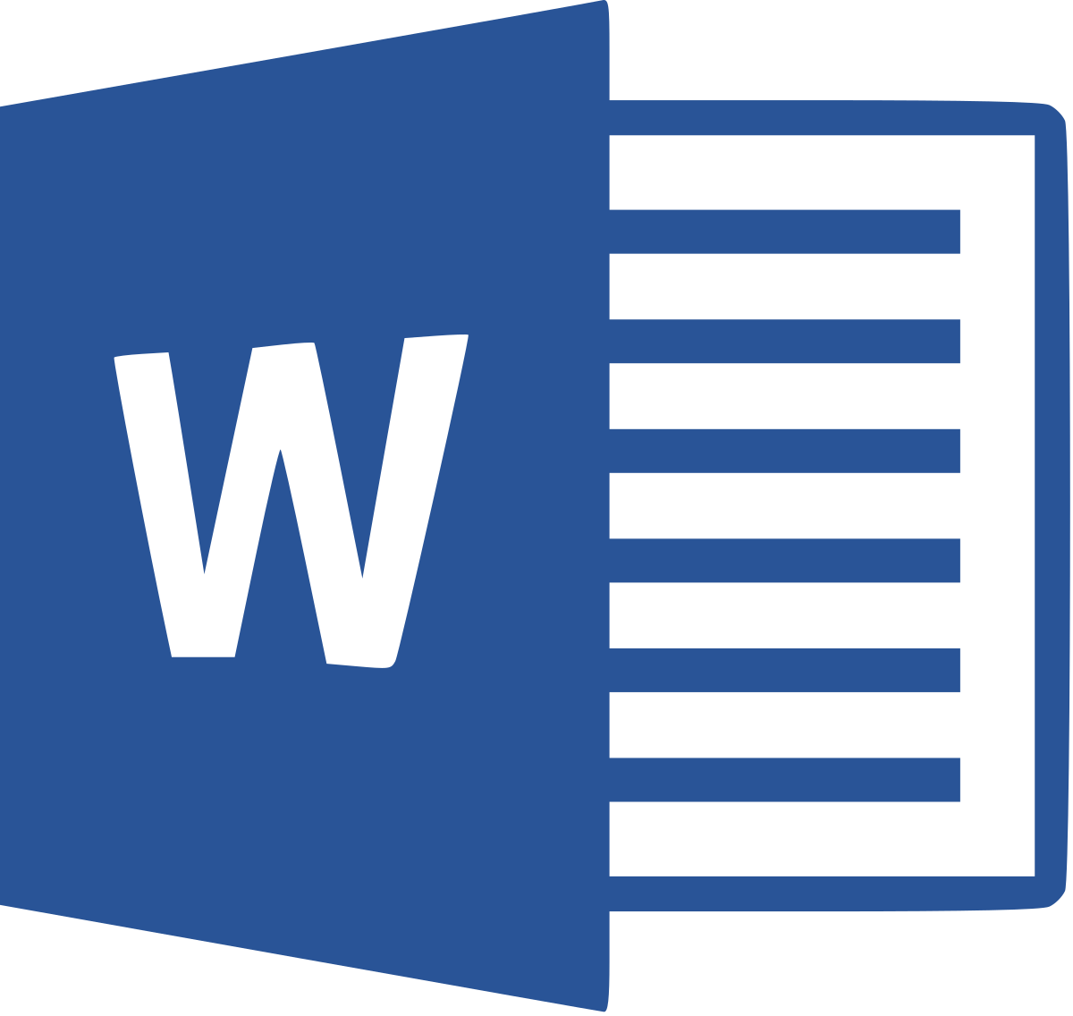 microsoft word list symbols