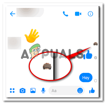 Do icons messenger mean on the what Facebook Messenger