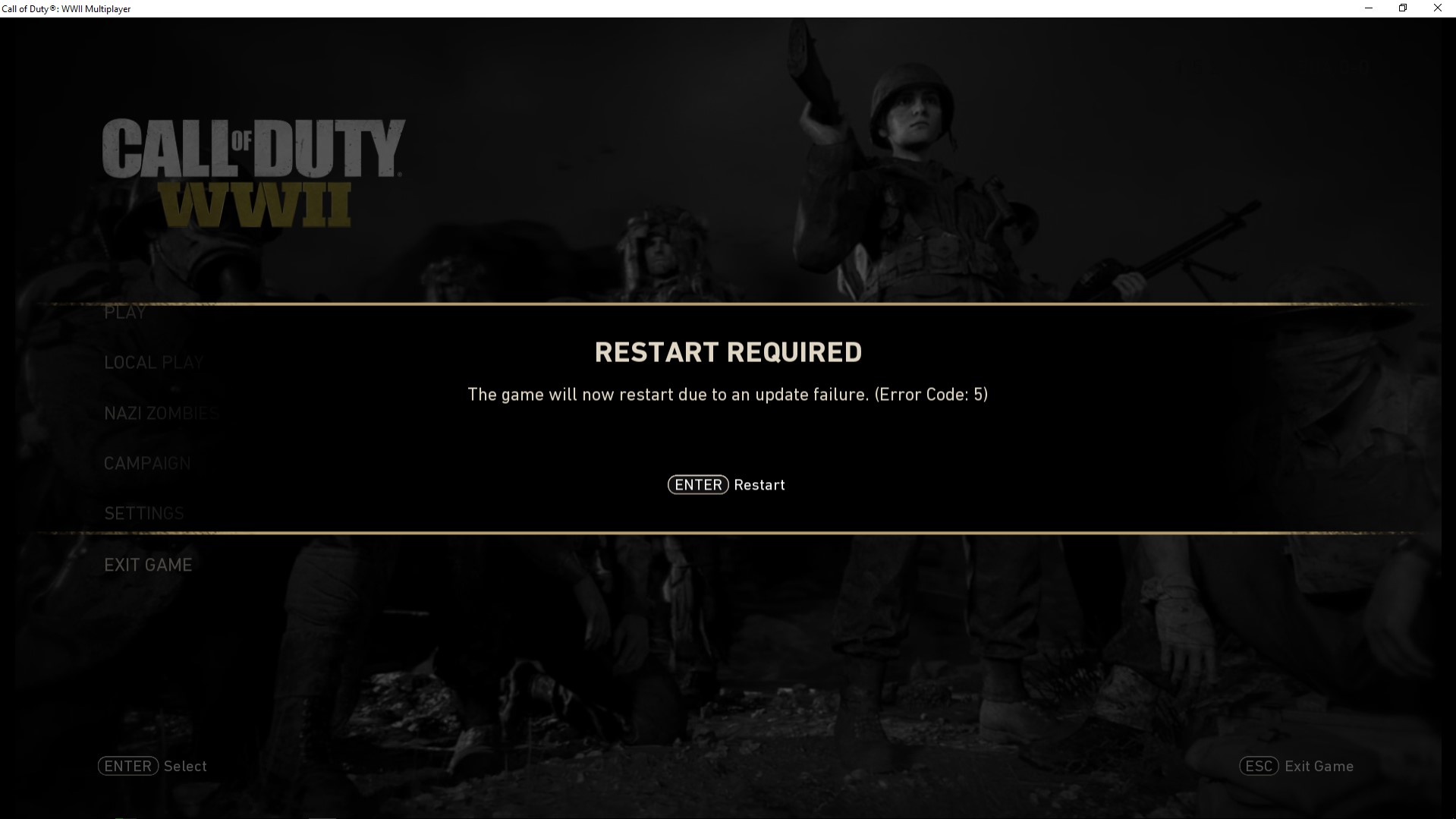 Call of duty errors fix patch download