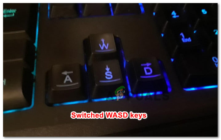 Fix Wasd And Arrow Keys Are Switched Appuals Com - roblox alt tab while pressing key