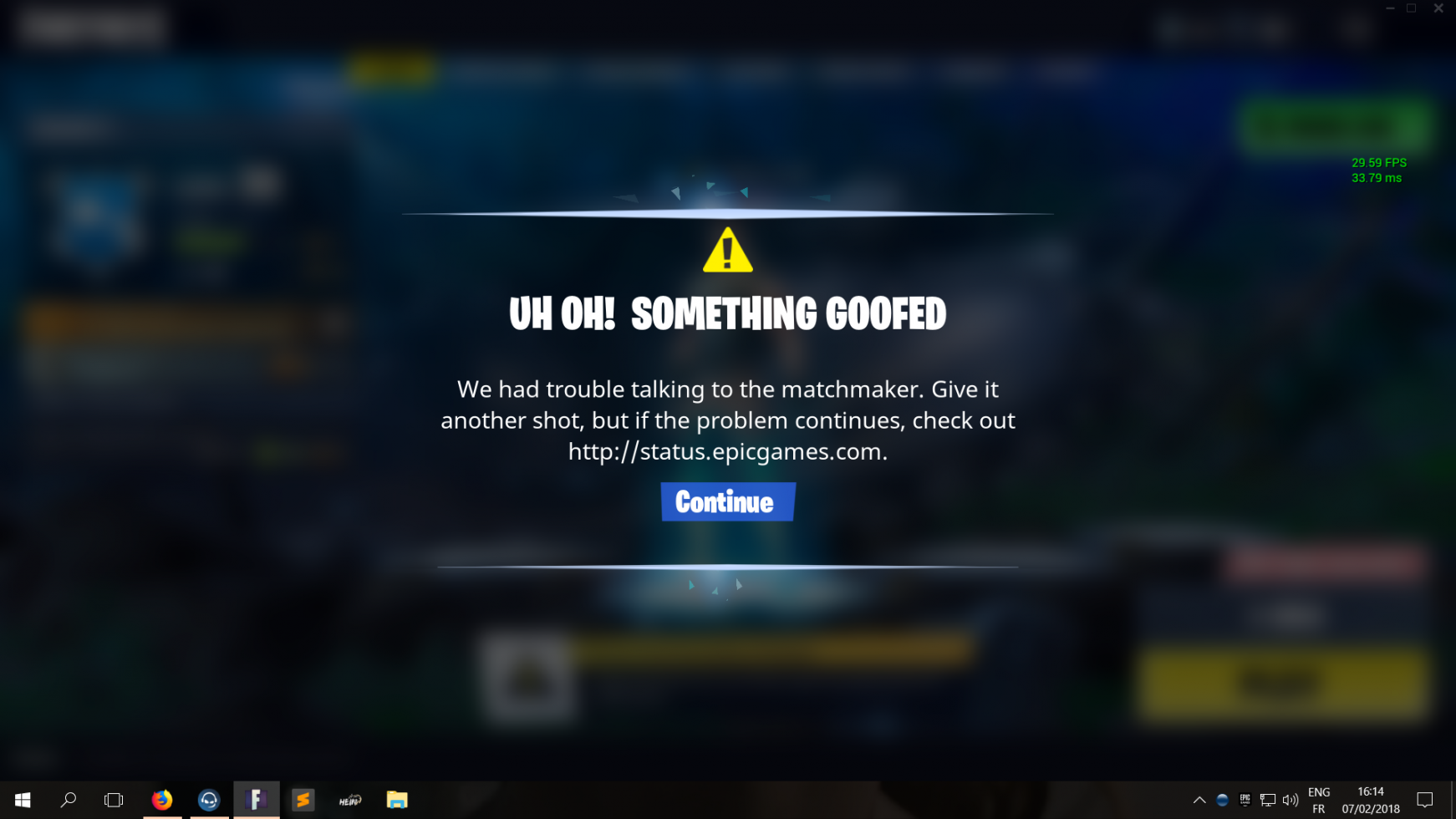 Fortnite Wont Connect To Matchmaking Service Fix Fortnite Matchmaking Error We Had Trouble Talking To The Matchmaker Appuals Com