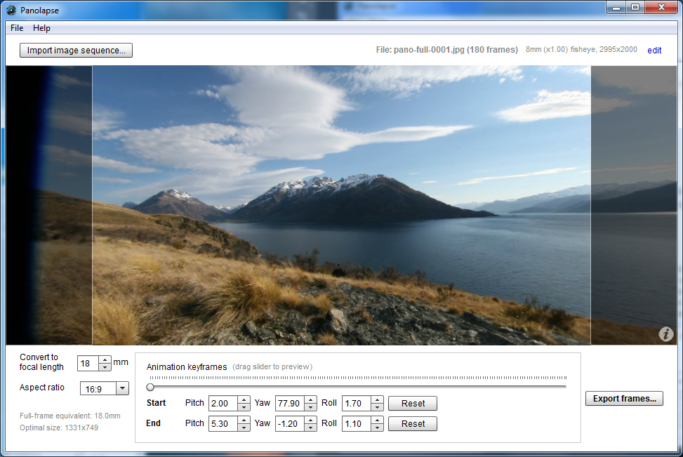 canon 7d software to make time lapse videos