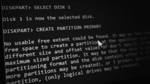 No Usable Free Extent Could be Found