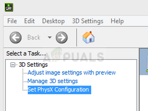 nvidia control panel only shows stereoscopic 3d settings