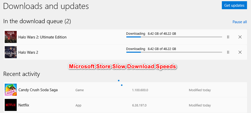 why is windows store so slow