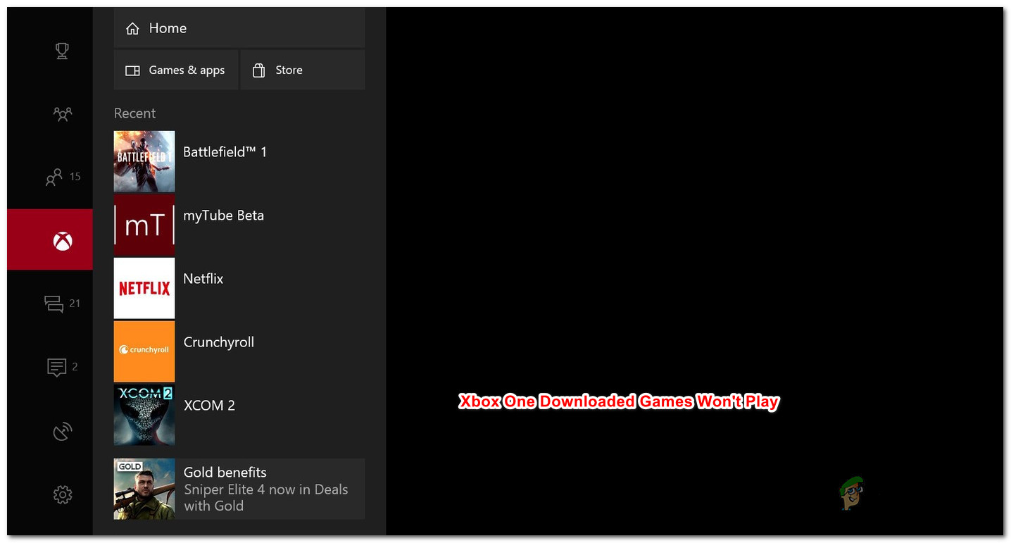 xbox one not playing downloaded games online