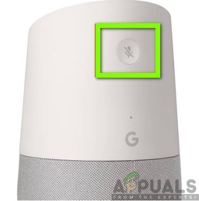 Google home reset button