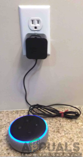 Powering up Echo Dot