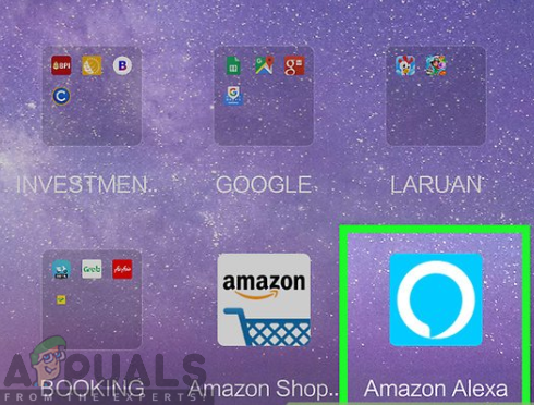 opening Amazon Alexa