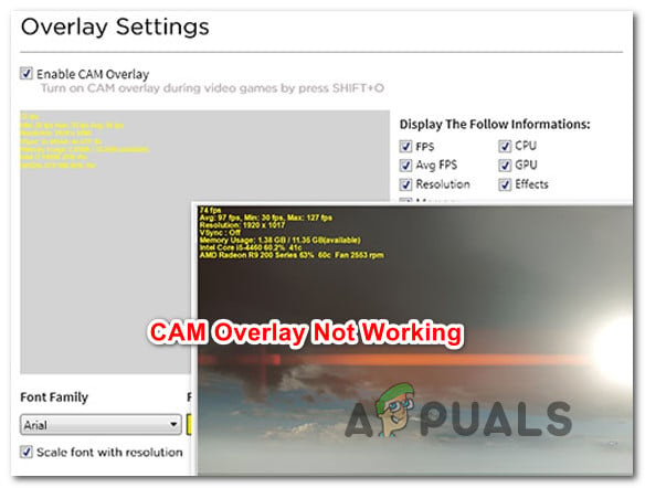 How To Fix Cam Overlay Not Working Appuals Com