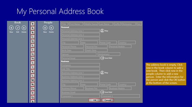 address book for windows download