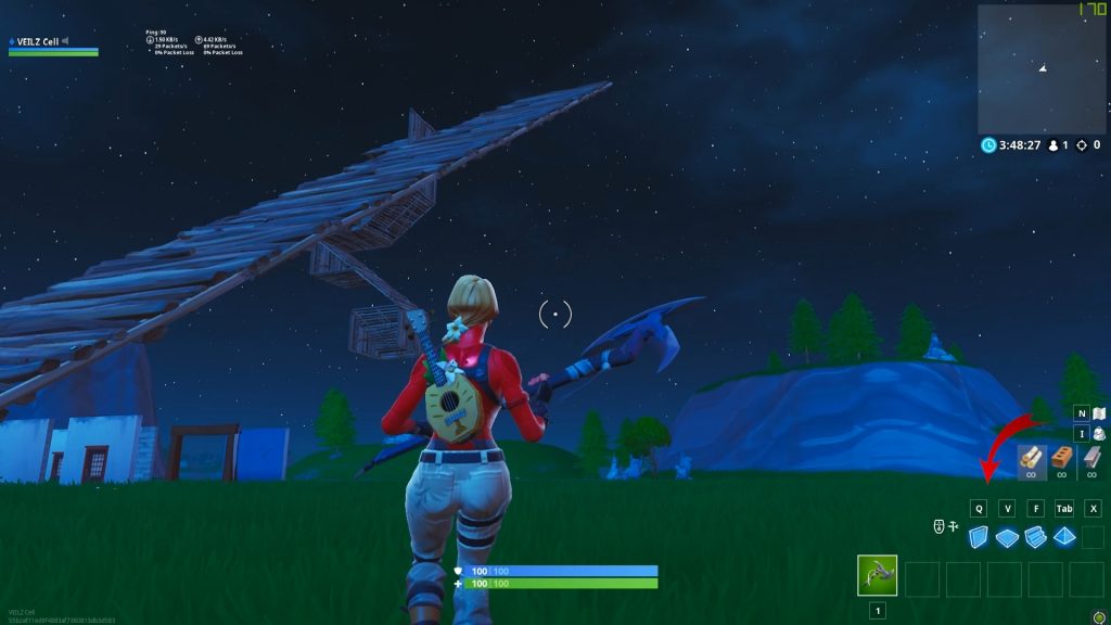 Тренировка строительства в фортнайт