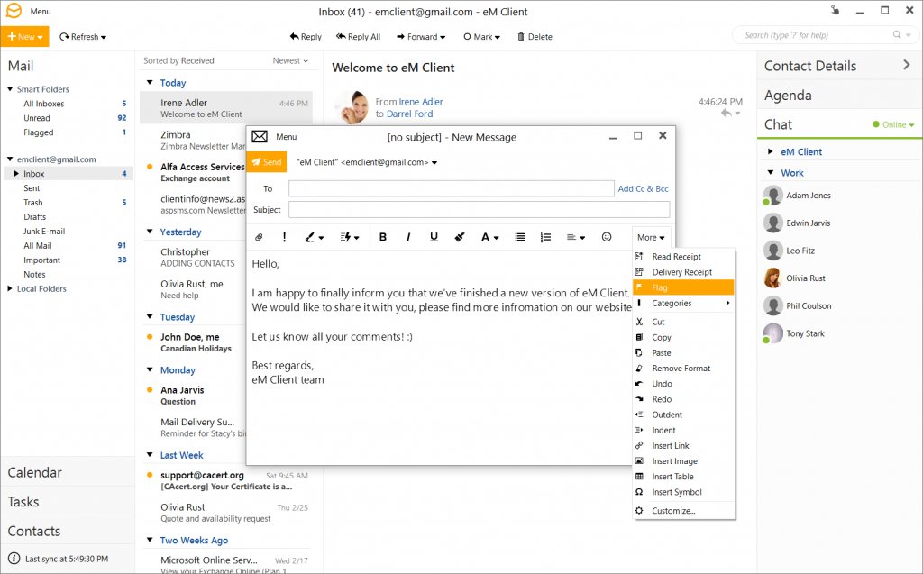 download email pro for windows 10