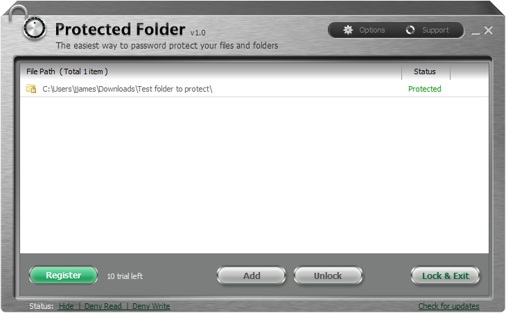 best folder lock software