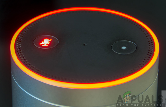 Alexa Orange Flashing Light