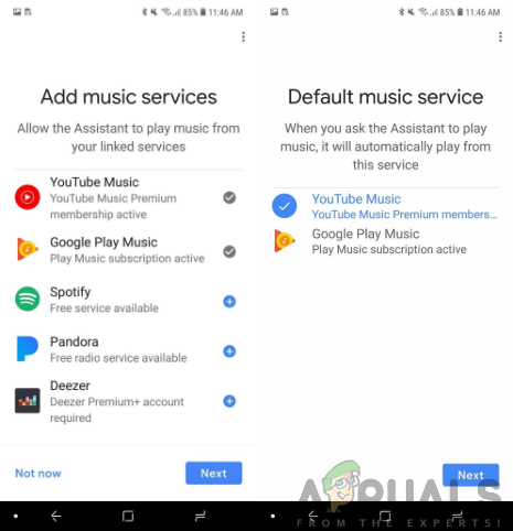Adding Music Services