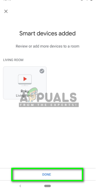 Finalizing on the setup process