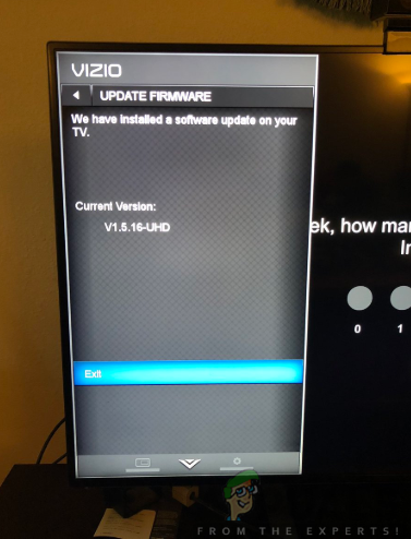 Successfully updated software 