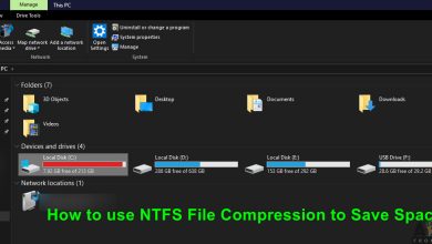 NTFS File Compression