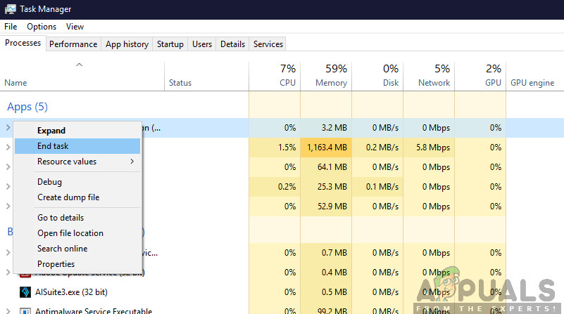 Ending Problematic Processes