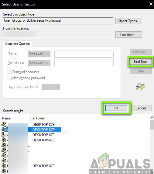 Finding your Username