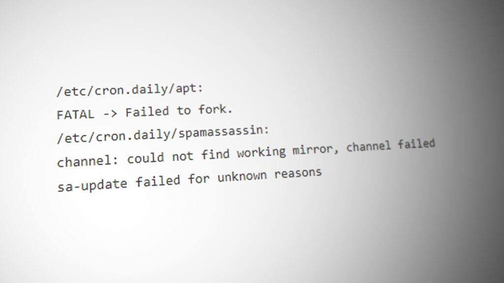 Failed to fork on WSL with Ubuntu Error