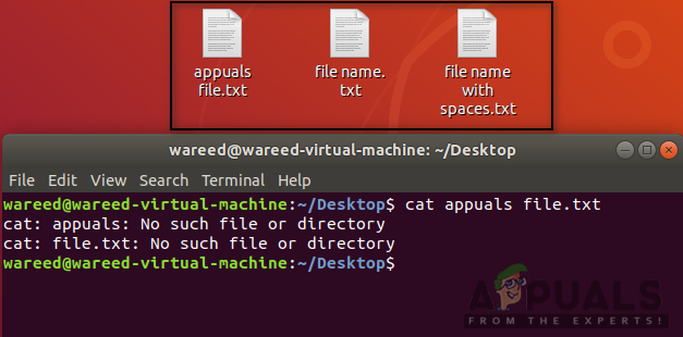 How To Handle Passing Filenames With Spaces In Bash Appuals Com