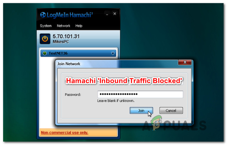 How To Fix Inbound Traffic Blocked On Hamachi Appuals Com
