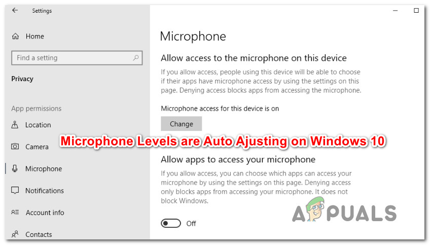 how to increase microphon gain windows 10