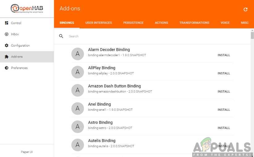 OpenHAB Home Automation