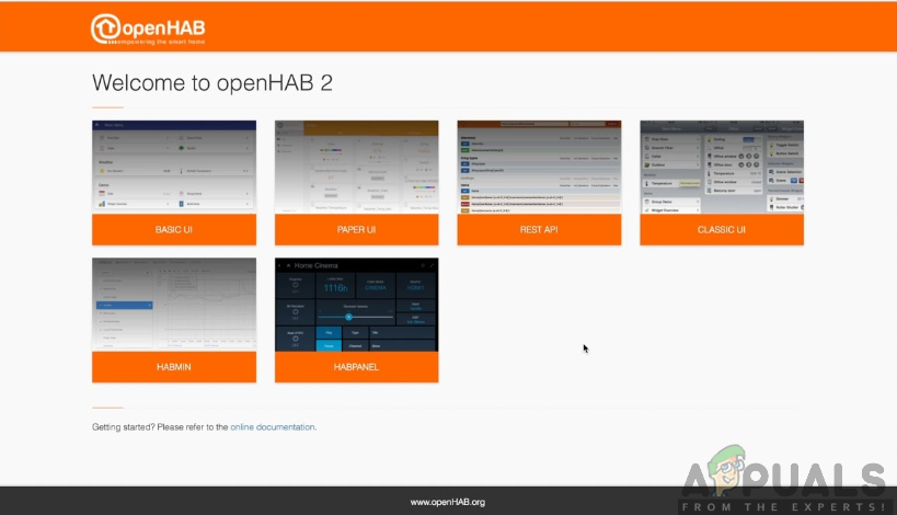 OpenHAB UIs