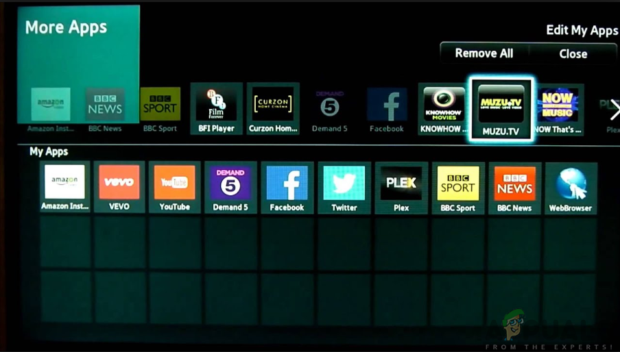 how do i add apps to sharp smart tv