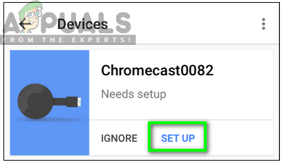 Setting up the Chromecast Ultra