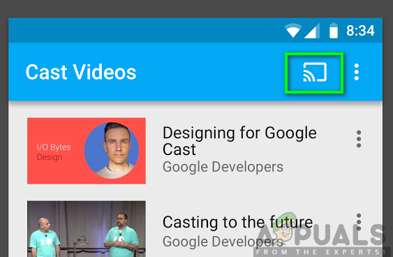 Casting video and music contents