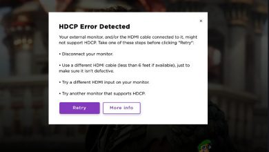 Your TV does not Support this Program's Content Protection