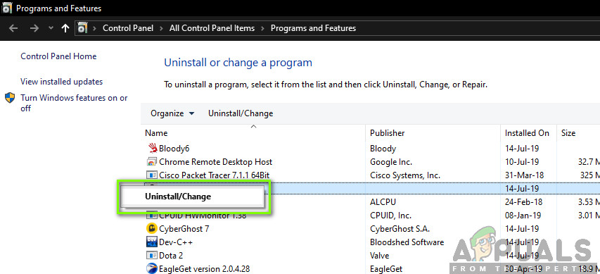 Uninstalling Problematic Codec