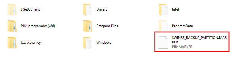 What Is Winre Backup Partition Marker File And Should I Delete It Appuals Com