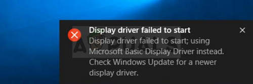 fix display driver crashing windows 10