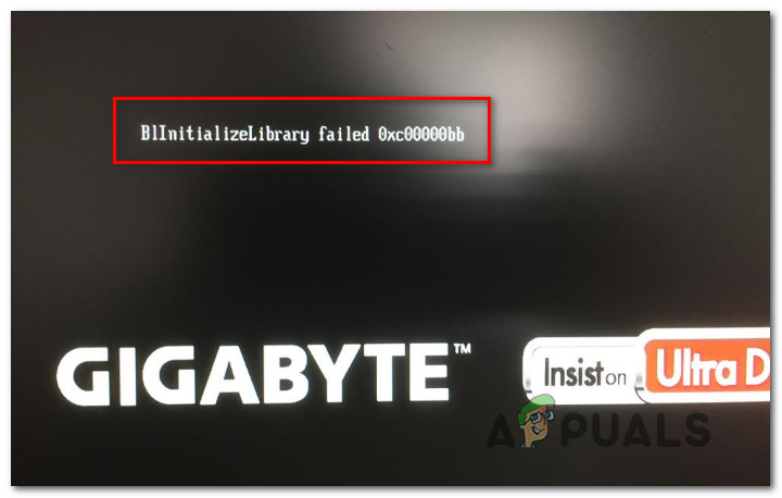 Что означает failed. Blinitializelibrary failed 0xc0000001. Blinitializelibrary failed 0xc000009a. Blinitializelibrary failed 0xc00000bb Windows 10. Ошибка 0xc00000bb.