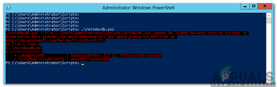 How To Fix 'Running Scripts Is Disabled On This System' Error On ...